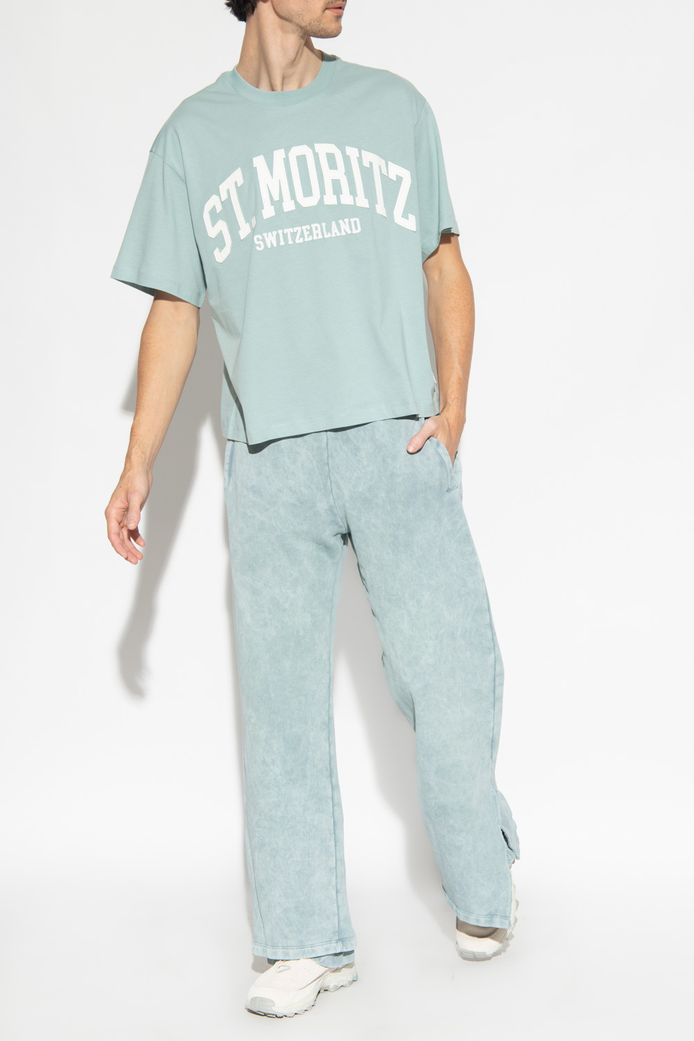 Light blue 'P-TOPPAL' sweatpants Diesel - Vitkac GB